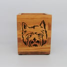 West Highland Terrier - Decorative Storage Box (Oak)