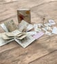 Vintage Finds Discovery Box. Vintage Junk Journal Box. Botanical Ephemera Gift - Image 9