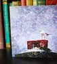 Snow is Falling - Black Headed Gull - Blank Greetings Card - Image 5