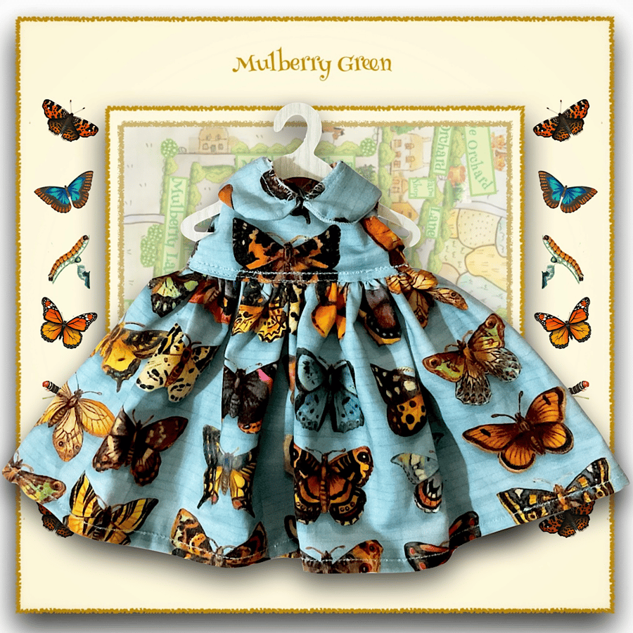 Reserved for Shani - Vintage Butterfly Dress