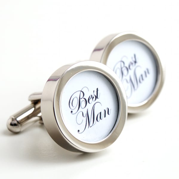 Best Man Cuff Links Classic Wedding Cufflinks for Everyone in Your Wedding Party