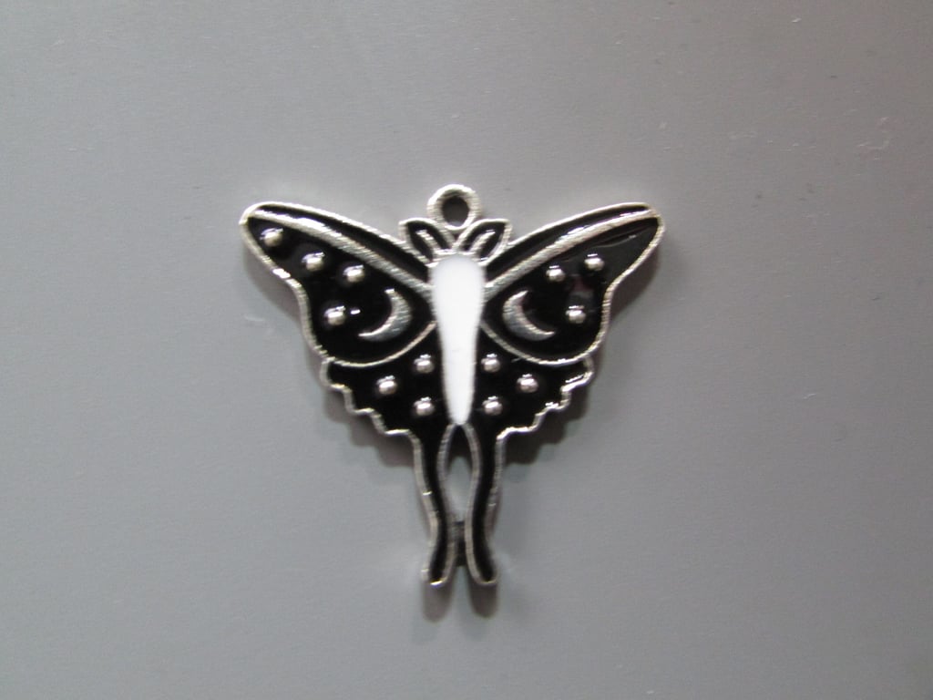 Luna Moth Jewellery Tibetan Charm