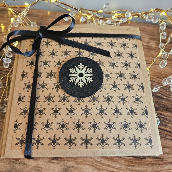 Rustic Handcrafted Christmas Cards 
