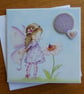 Fairy with Daisy Card - Image 1
