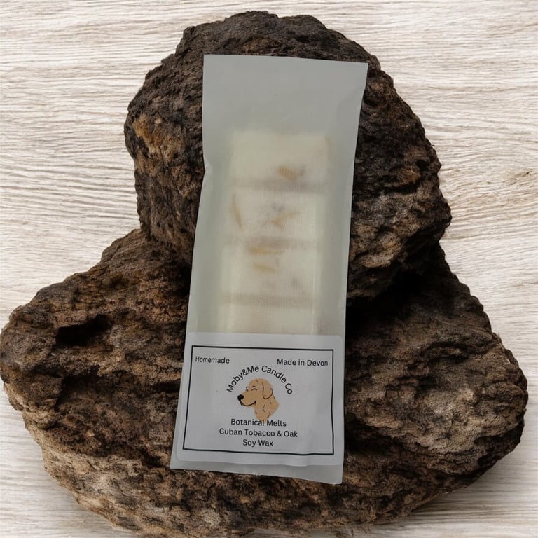 Cuban Tobacco & Oak Botanical Soy Wax Melt Snap bar