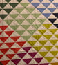 Rainbow, triangle quilt - Image 6
