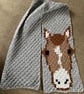 Crotched Horse  Pony Scarf - Image 2