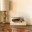 Handmade Unique Driftwood Sculpture  Modern Abstract Original Coastal Art