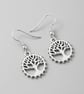 Silver Tree of Life Earrings 