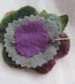 Flower power brooch - Image 3