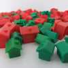 Monopoly Houses and Hotels – game pieces