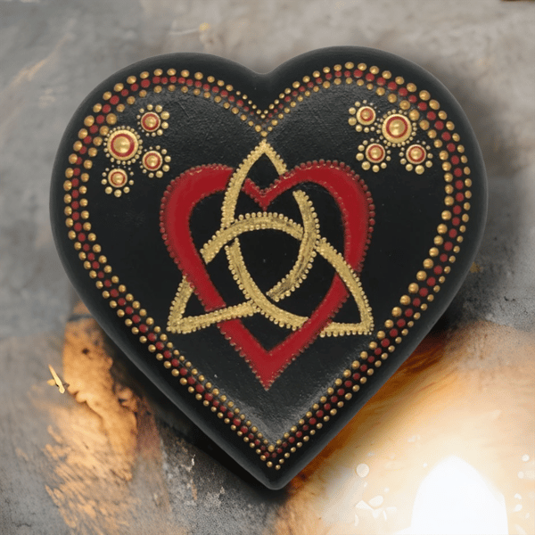 Celtic Heart Paperweight, Seconds Sunday
