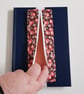 Handmade A5 Planner Zipper Pouch - Strawberry Print Pen Holder - Image 4
