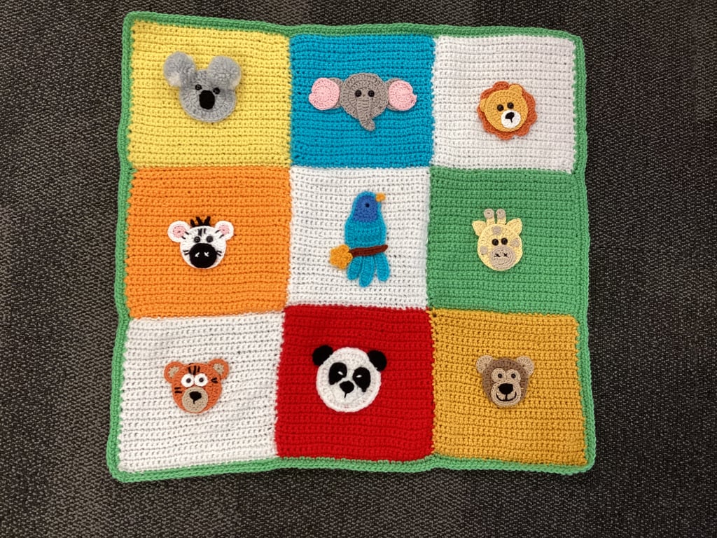 Baby Applique Blankets