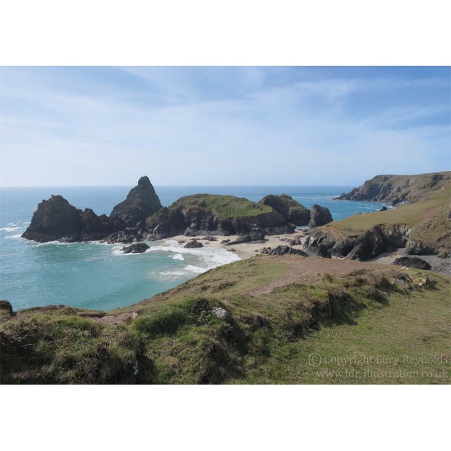 Kynance Cove Print