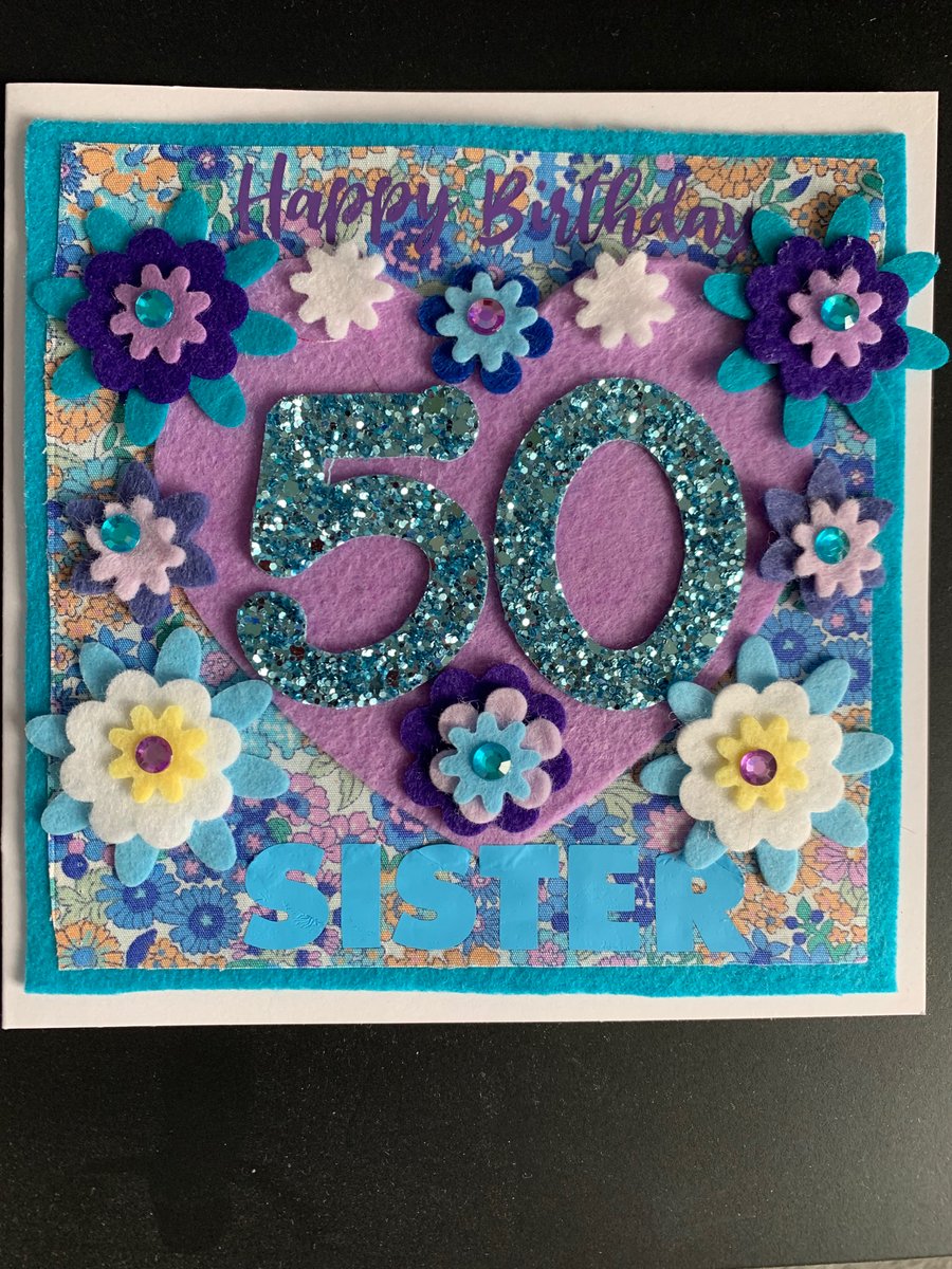 50th birthday card