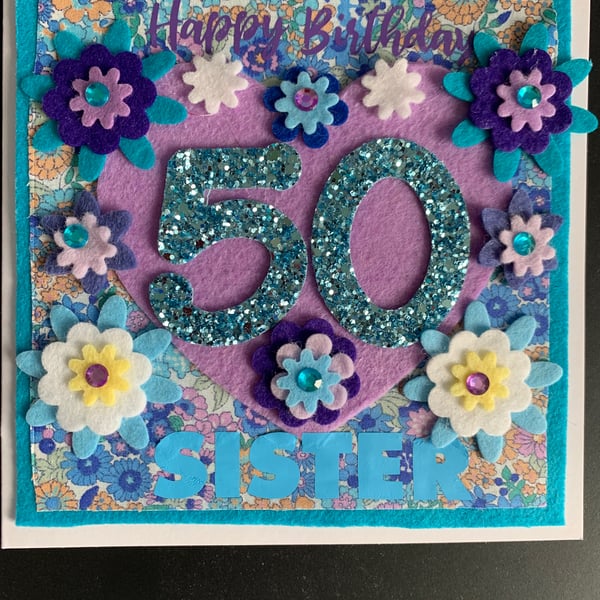 50th birthday card