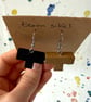 Mixed Wooden T Earrings from a 3D Puzzle - Old Stock - Super Seconds - Image 4