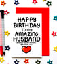Funny Husband Birthday Card From Wife, Husband - Image 1