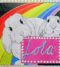 Pet Portrait Cartoon Style 8x10 Cat Dog Rabbit Guinea Pig Hamster Horse Donkey - Image 5