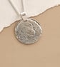 Spaniel Engraved Sterling Silver Coin Necklace - Image 8