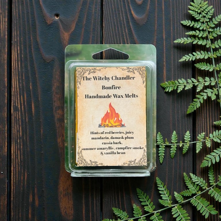 Bonfire Scented Handmade Wax Melts 