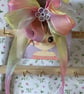 Back to School Hair Bow – Cute & Fun Hair Clip beautiful shimmery ribbon.  - Image 2