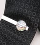 Tie Clip and Cufflinks Set with Custom Map Location, Personalised Gift for Him - Image 2