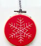 Festive Embroidery Kit, Needlepoint Kit, Beginner Friendly, Christmas Craft Kit - Image 5