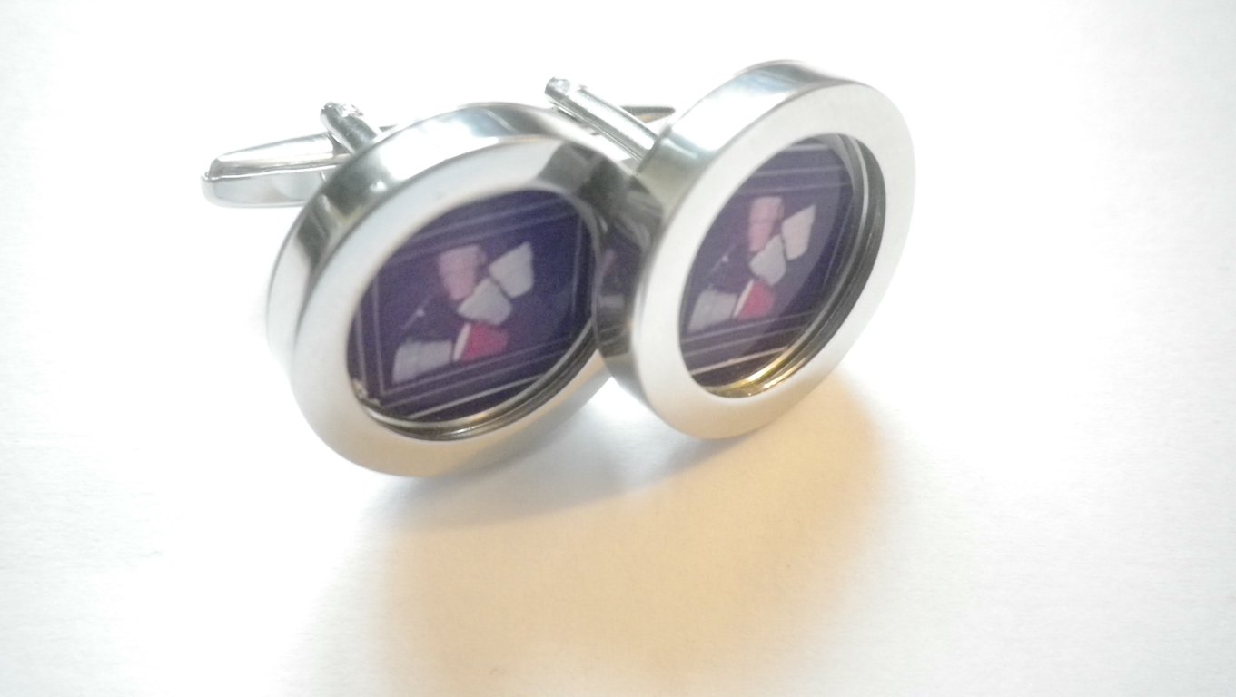 Six Cups cufflinks, free shipping, gift wrapped, great image, Ref 1234