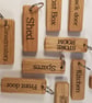 Small Oak Key Ring - Image 3
