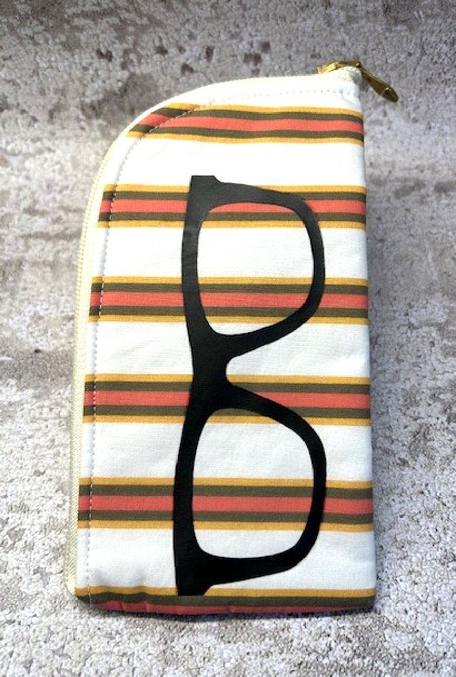 Glasses Case - soft zip up