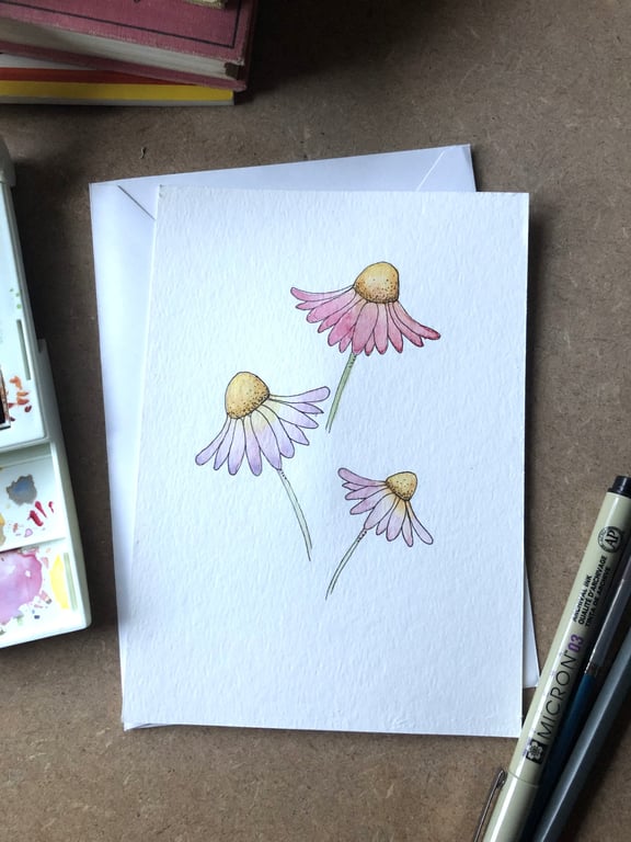 Daisies original artwork