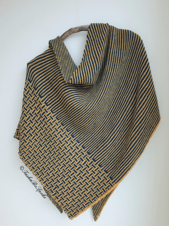 Hand knitted shawl, Asymmetrical shawl, Wedding shawl, Unique gift for women 