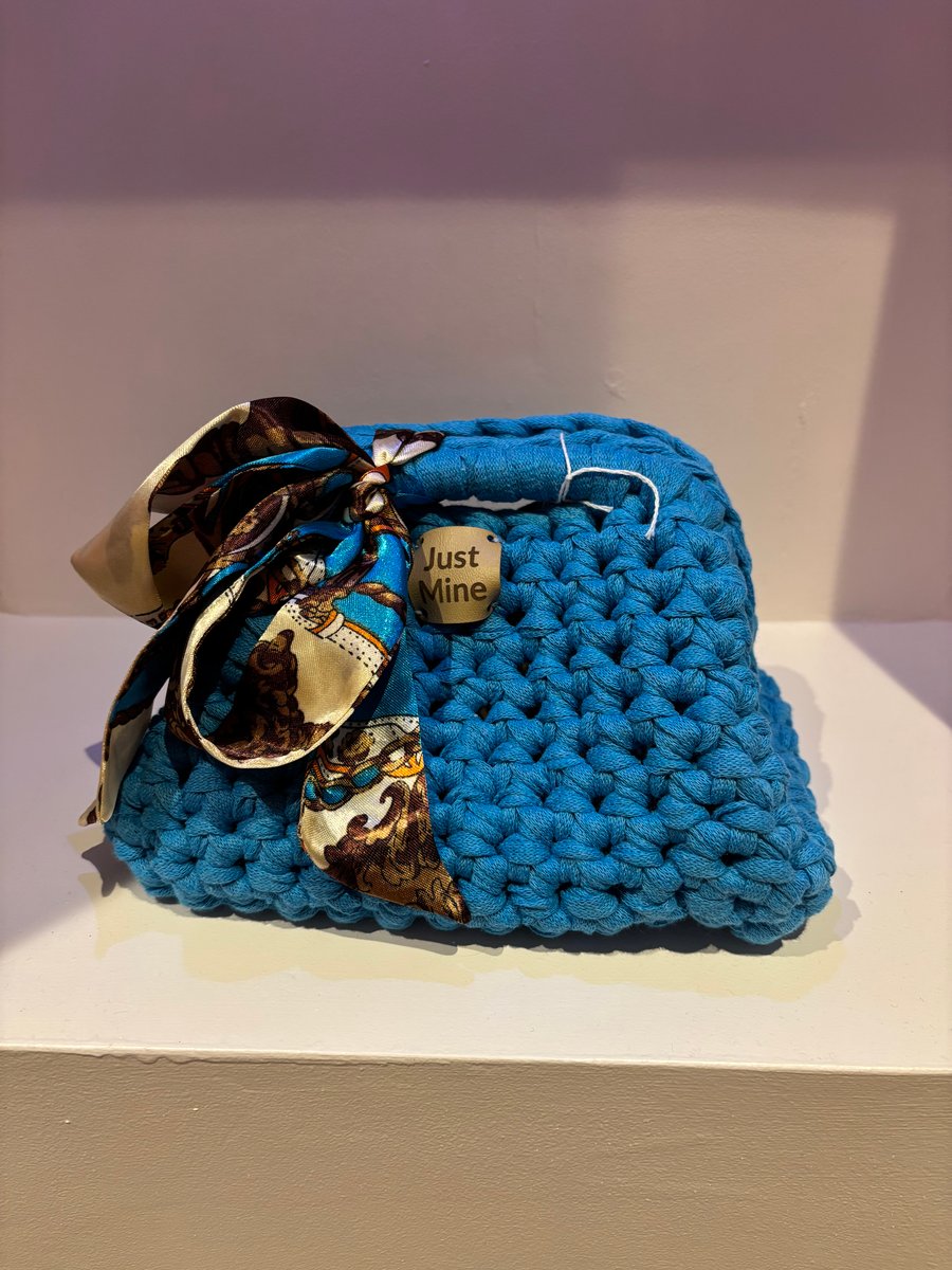 Crocheted Clutch Bag