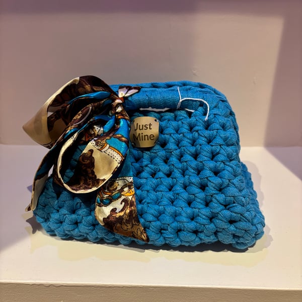 Crocheted Clutch Bag