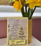 Mothers Day card, you are the sunshine spring yellow floral, perfectly imperfect