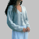 VINTAGE KNITTING PATTERN PDF Cropped Cardigan