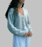 VINTAGE KNITTING PATTERN PDF Cropped Cardigan