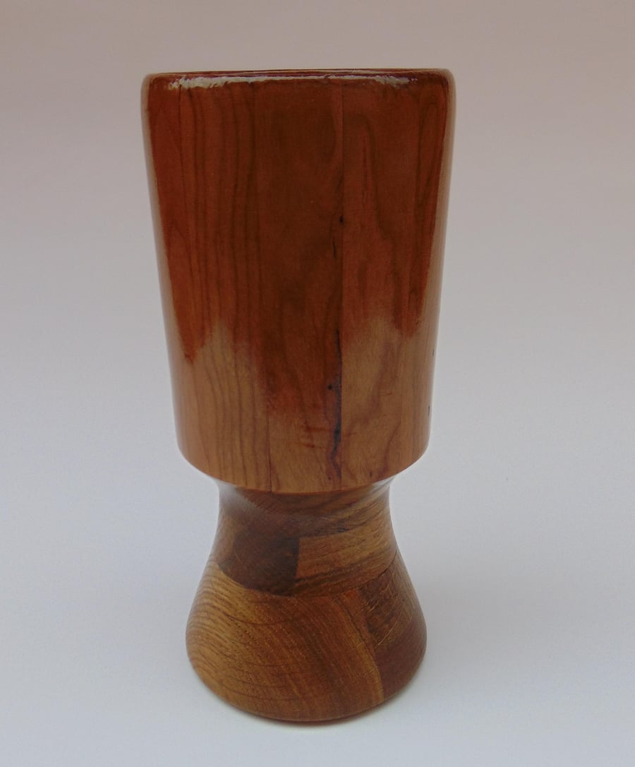 Cherry & Oak Coopered Stein (46)