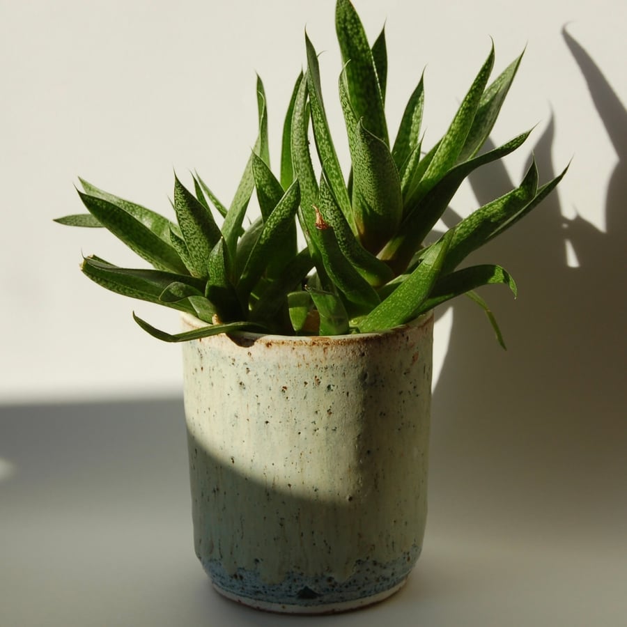 Japanese style straight sided vase