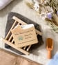Honey and oat scrub soap - natural handmade soap