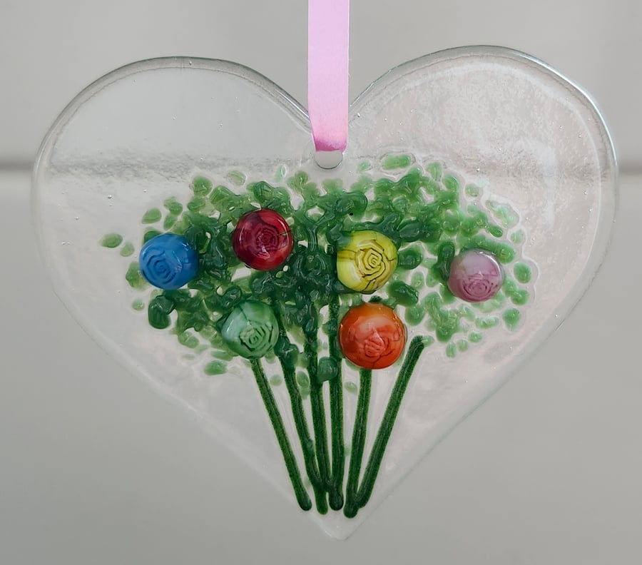 Fused Glass Sun-catcher