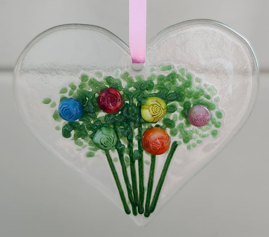 Fused Glass Sun-catcher