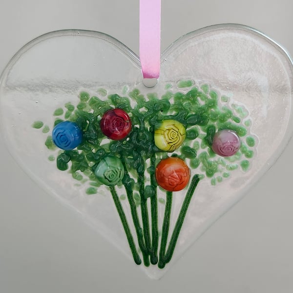 Fused Glass Sun-catcher