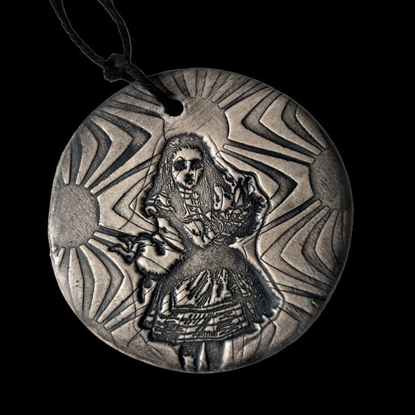 Small Wall Hanging: Alice in Black