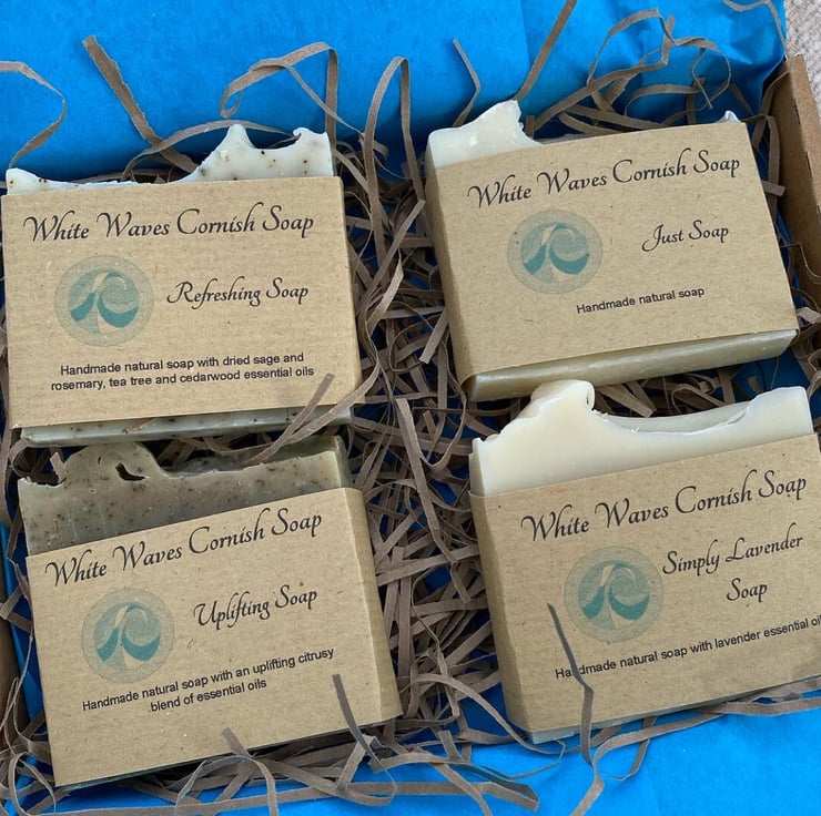 Mini soaps gift box - postage included - Folksy