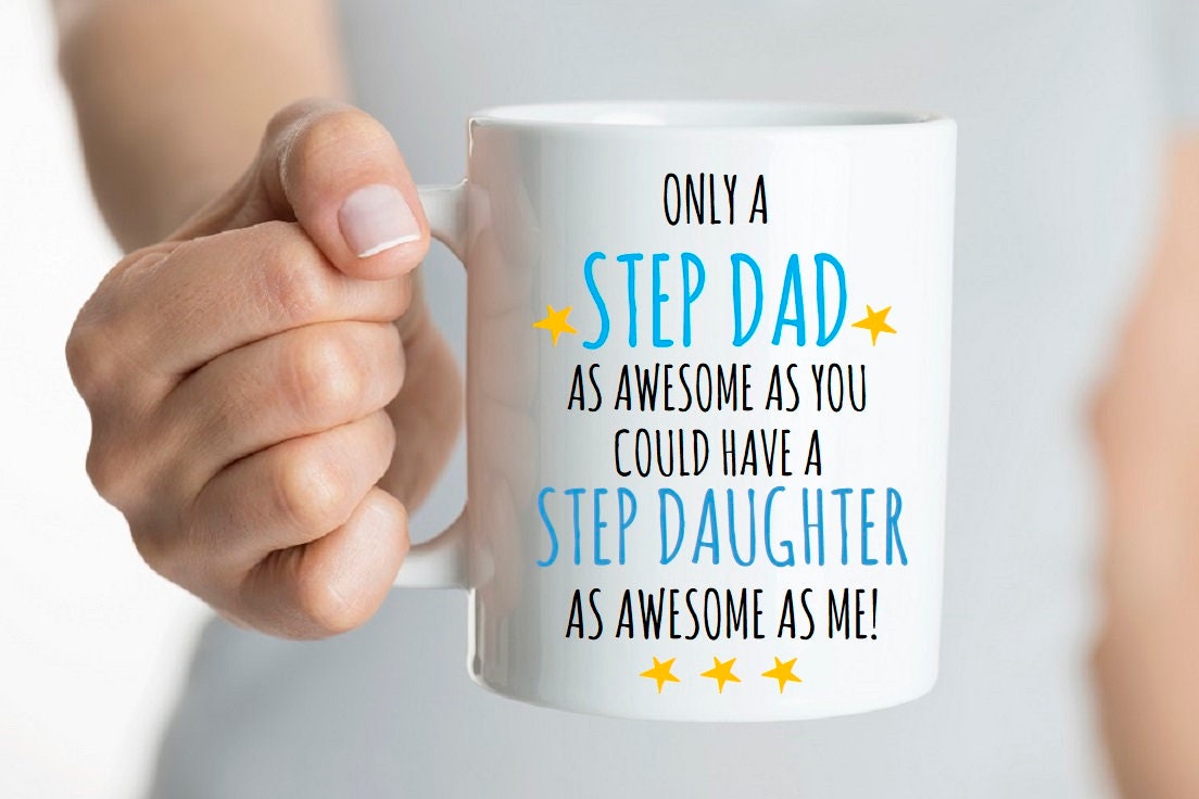 Awesome Step dad mug, step dad birthday gift, Christmas gift for Step dad, gift 