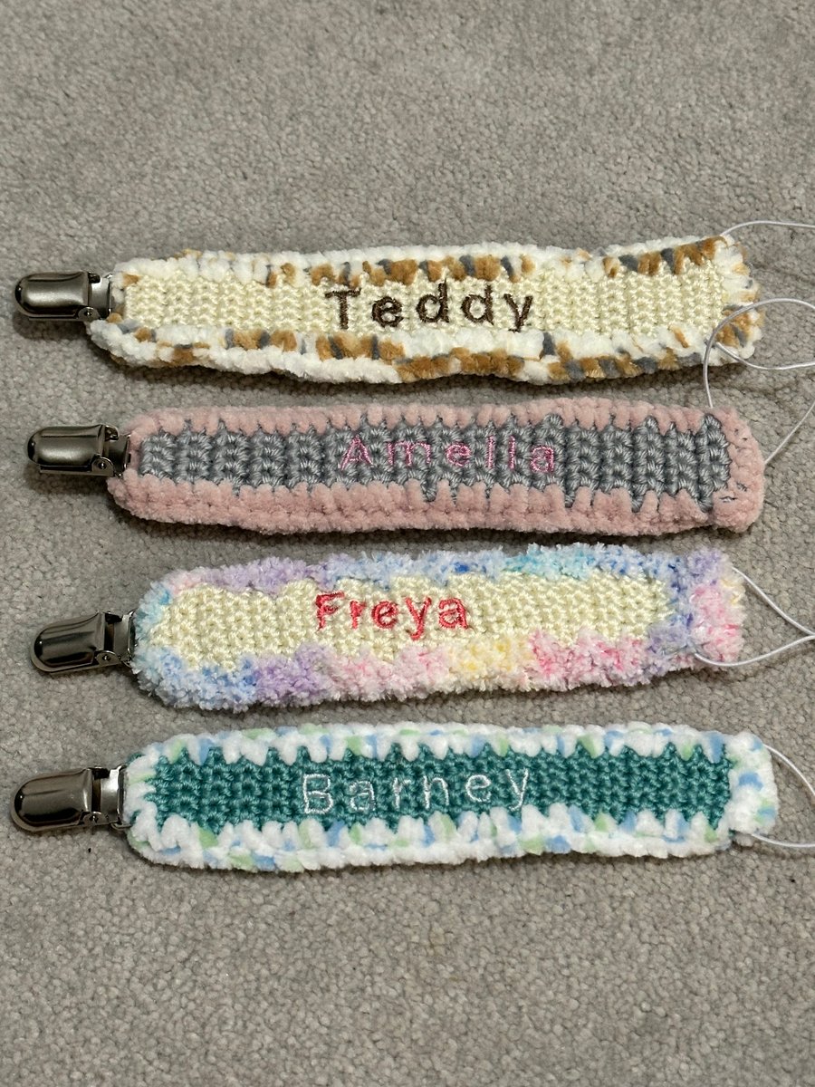 Personalised Dummy Clips