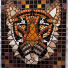 MOSAIC TIGER WALL PANEL.
